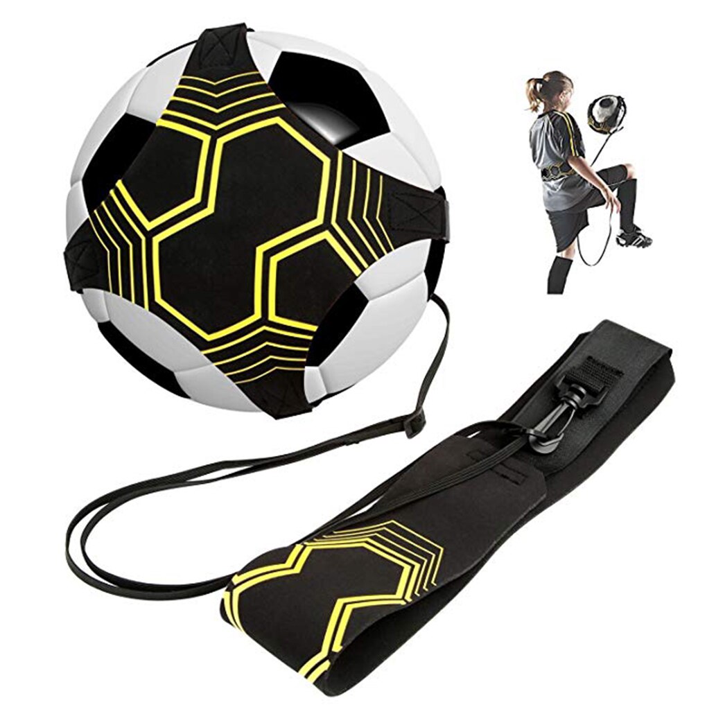Fußball Volleyball-Training Gürtel Fußball Ball Kick Solo Trainer Jonglieren Taschen Kinder Kinder Turnhalle Hilfs Kreisen Taille Gürtel Band