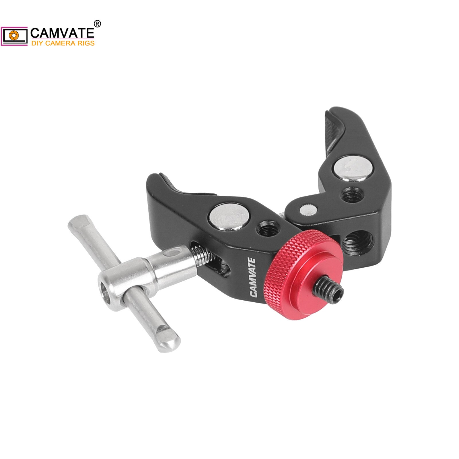 CAMVATE Camera Universal Super Crab Clamp With 1/4&quot;-20 to1/4&quot;-20 Screw Converter For DSLR Camera/Monitor Photography Accessories