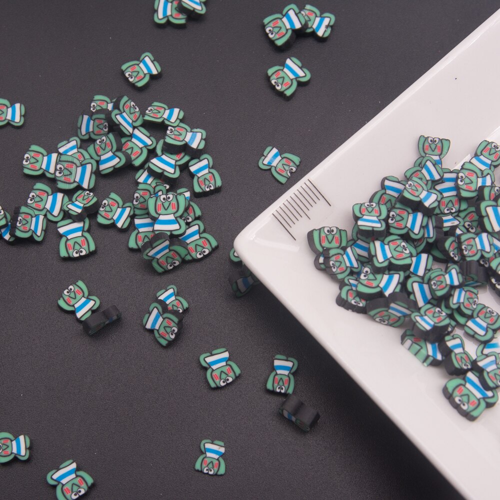 65g Love Envelope Shape Polymer Clay Slices Sprinkles for Phone Decoration,Scrapbook Shaker Card DIY,Filler Filling: 3