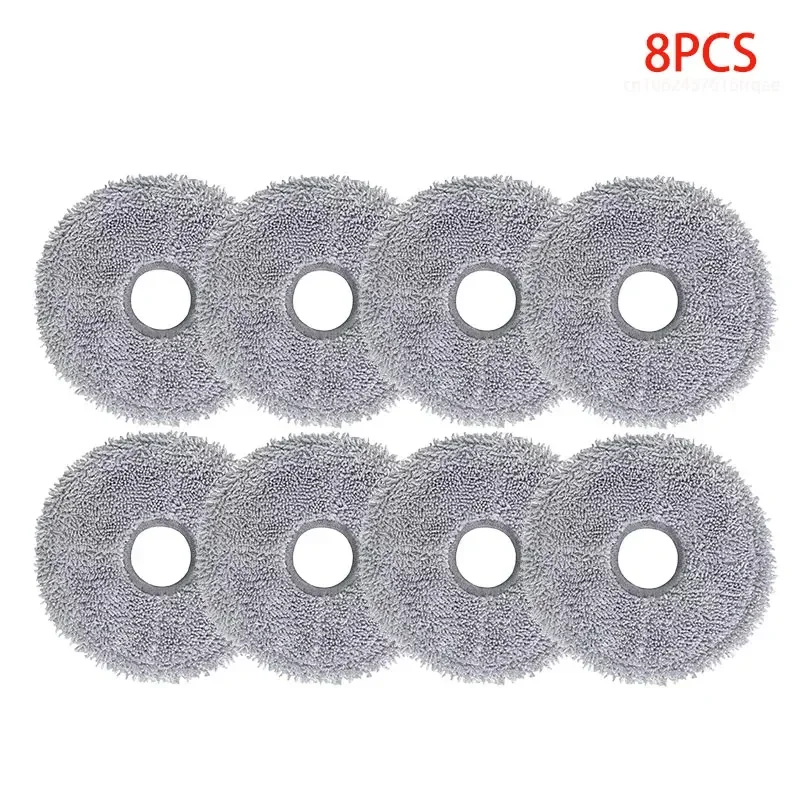 Piezas de accesorios para Robot aspirador Xiaomi X20 Max / D109GL, cepillo principal, Cepillo Lateral, filtro Hepa, paño de mopa, reemplazo de bolsa de polvo: Gris oscuro