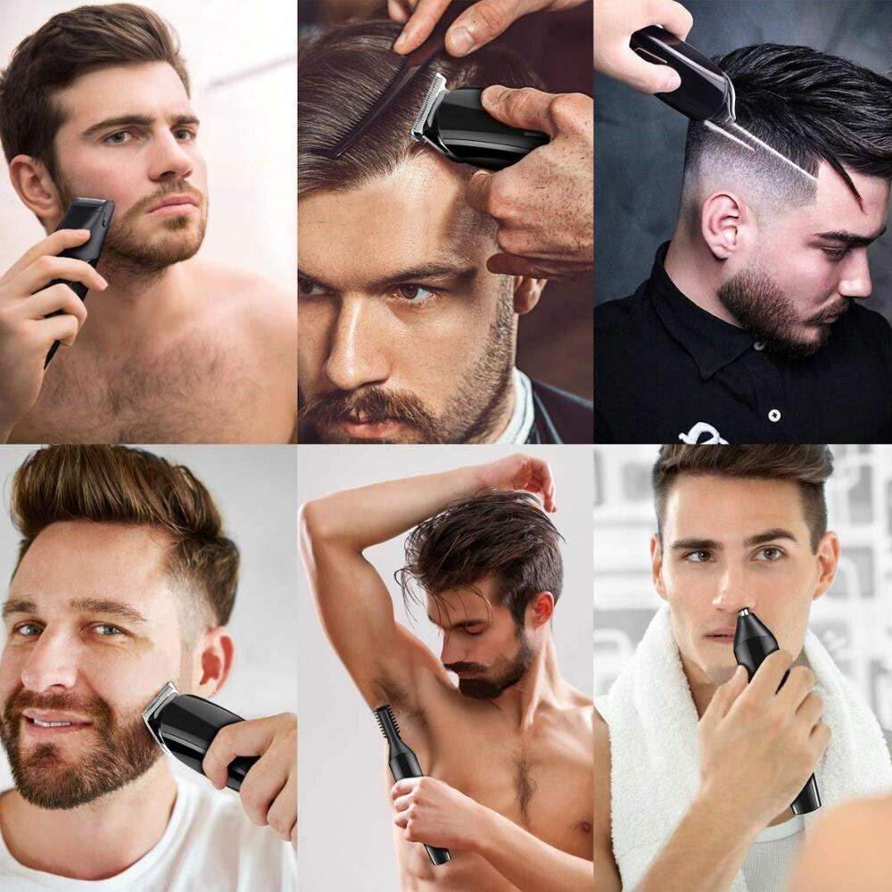 Cutting Electric Clipper Hair Mower Trimmer Beard Shaver Haircut Machine Hairstyle Cutter For Men Charging Mode