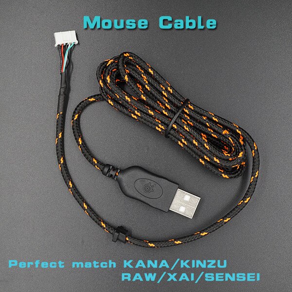 USB Mouse Cable for SteelSeries SS SENSEI RAW XAI KINZU KANA V2 V3 Replacement Wire Special Durable and Affordable Mouse Lines