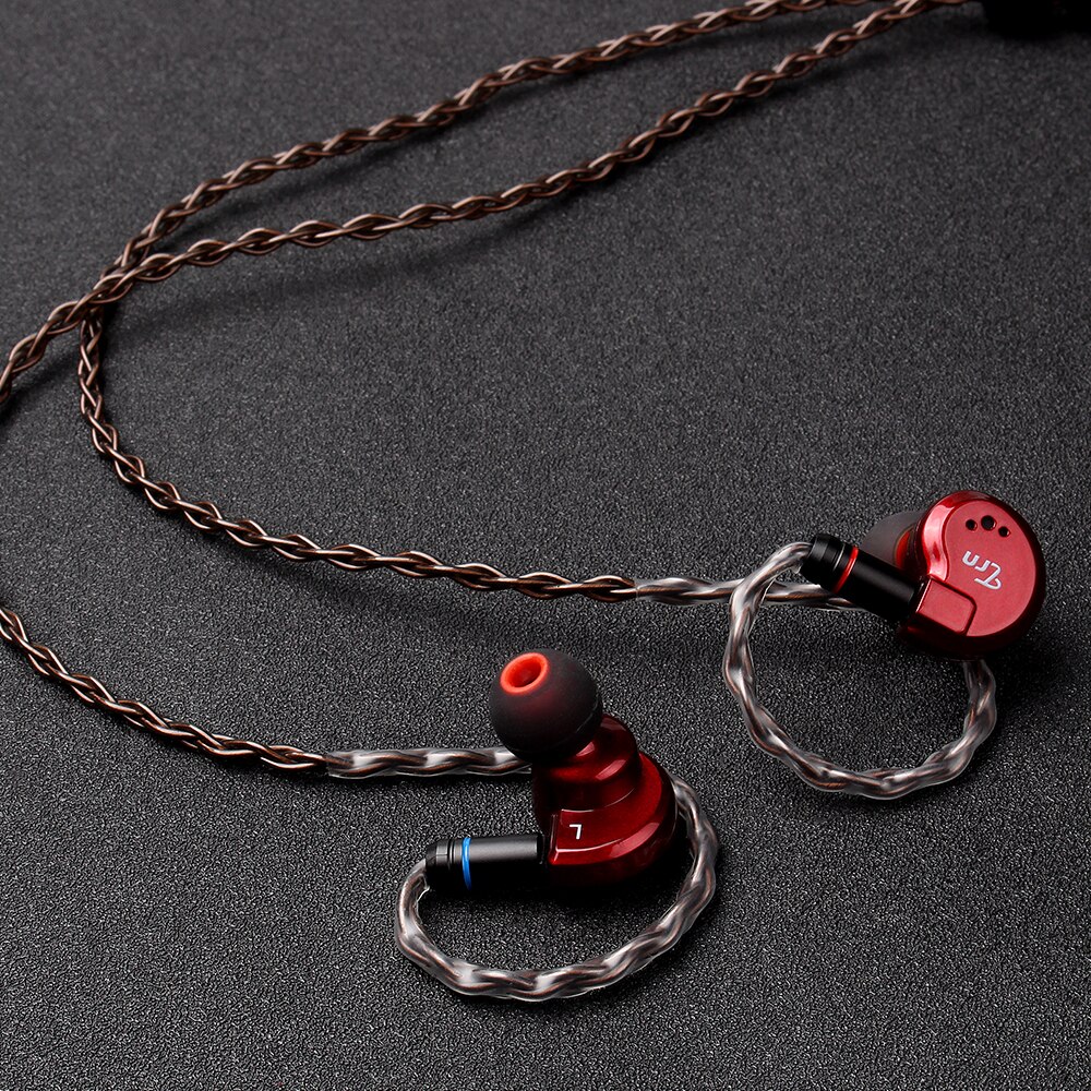 TRN T4 8 Core OCC Single crystal copper cable Earphones Cable 2PIN\MMCX Connector For TRN VX V90 BA5 V80 For BL03 BQ3 T4 T2 DT6