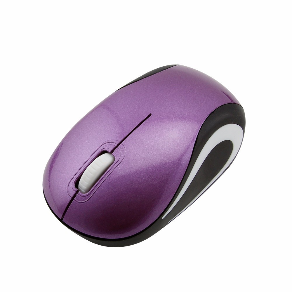 Mini ratón inalámbrico de 2,4 Ghz con rollo de pan al vapor de 1600DPI, ratón óptico para ordenador, ratón barato para juegos, para niños