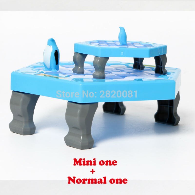 Eis brechen sparen der pinguin klassische spielzeug einstellen 2 stil Mini/normalen satz, interessiert spiel familie freundlicher lustige spiel klopfen pinguin