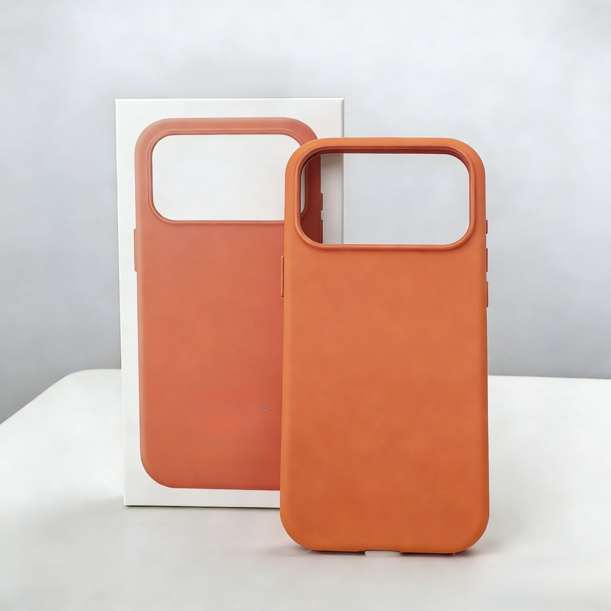 Capa oficial de silicone 1:1 para iphone 17 pro max e iphone 17 pro com magsafe. capa original de silicone líquido para carregamento sem fio.: Bege / Iphone air