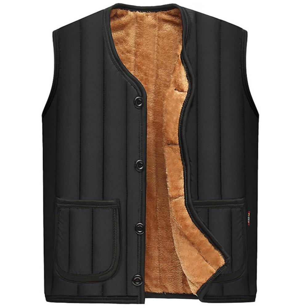 Varm vest skivest frakk klær usb sort karbonfiber plysjvest vinter body warmer termisk