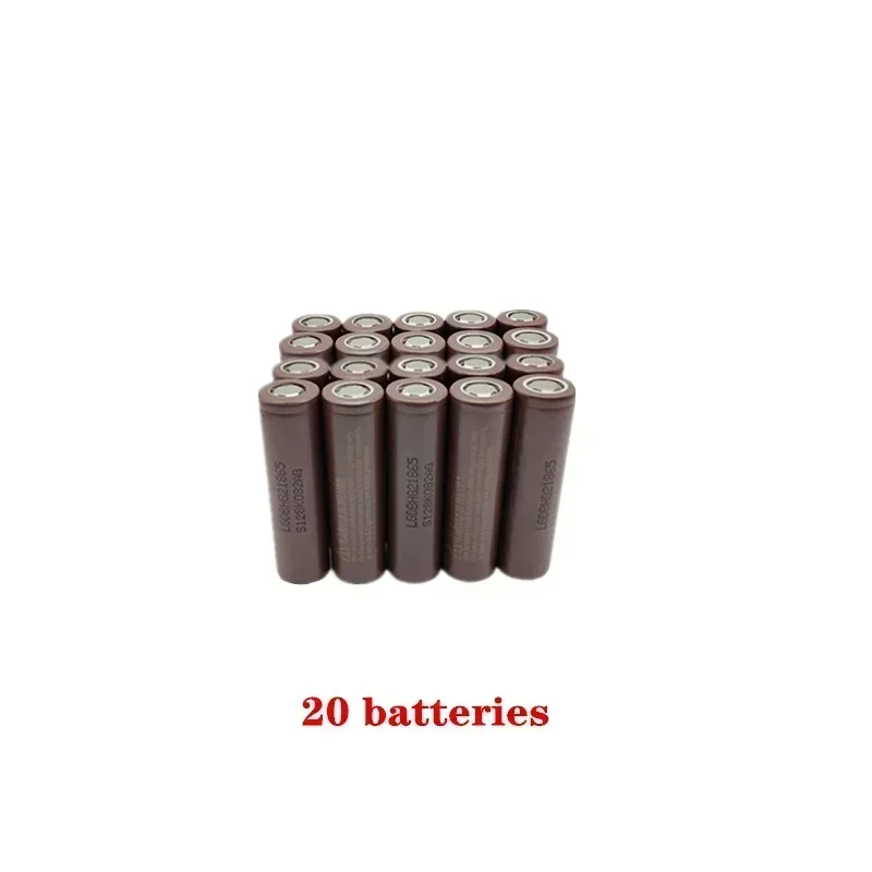 18650 Lithium Battery INR HG2 3.7V 2200mAh High Performance Rechargeable66: black