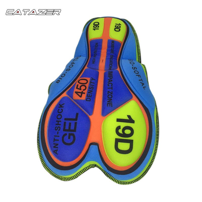 Professionele Fietsbroek met Gel 19D Pad Zachte Kussen Unisex Fiets Ondergoed Korte