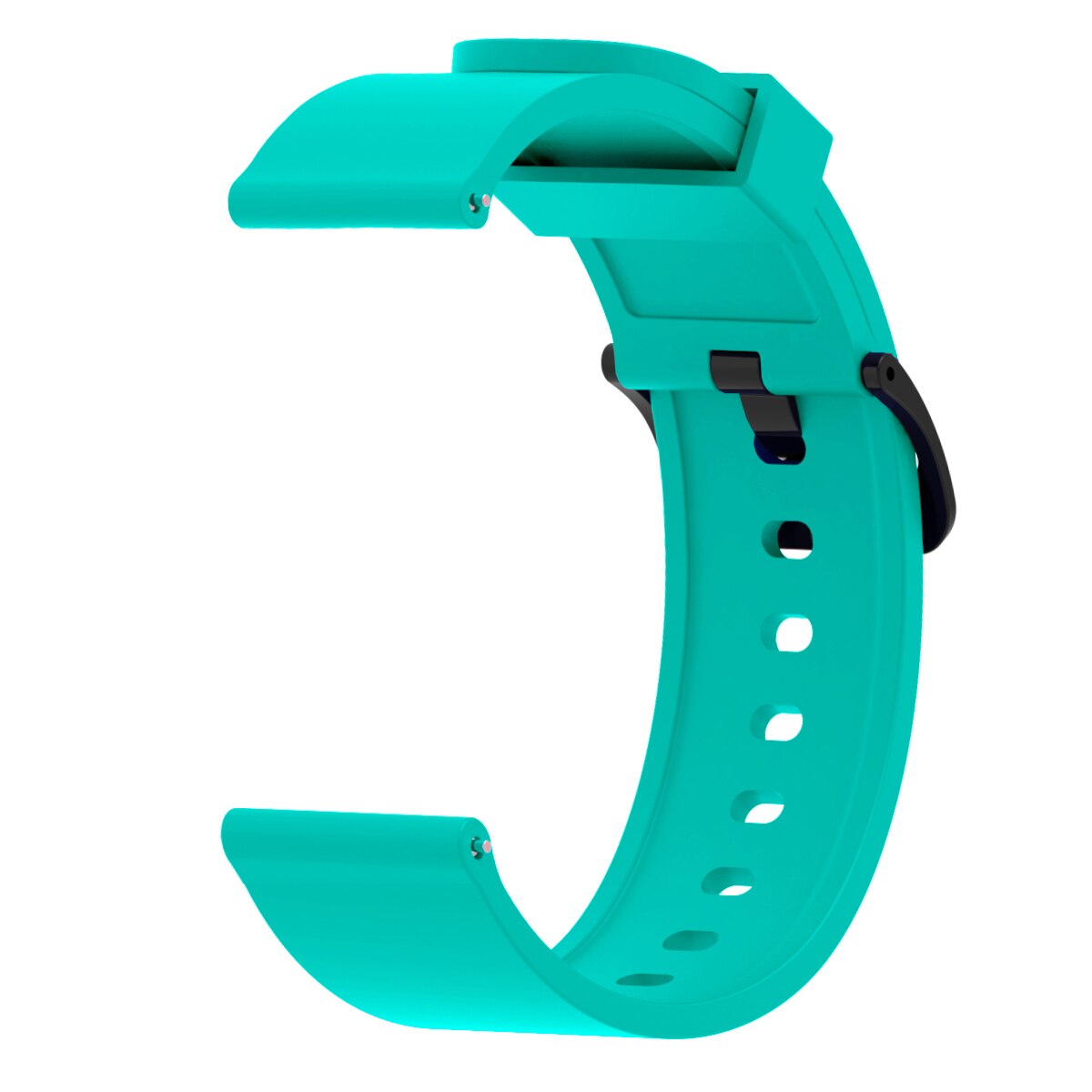 Silikon klokkerembånd for xiaomi huami amazfit bip bit pace lite ungdomserstatning sportsarmbånd 20mm håndleddsrem: Mintgrønn