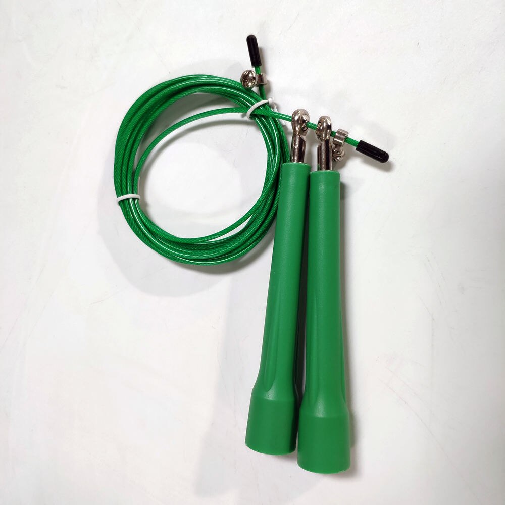 Speed Bearing Jump Rope Skipping Rope For MMA Boxing Fitness Cross Training: JPE-Green