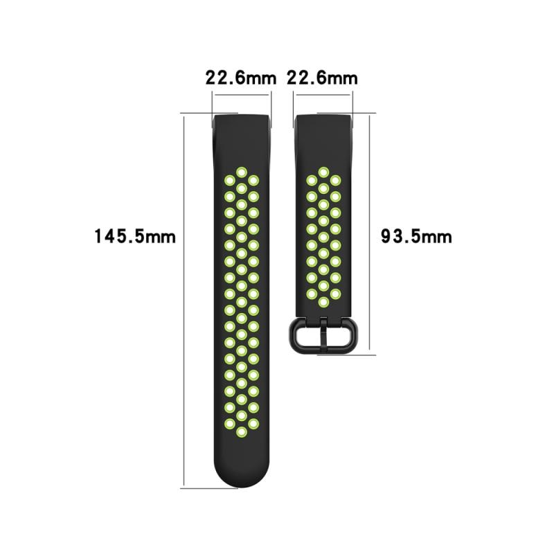 SDual-color Silicone Strap For Fitbit Charge 4/3 SE Smart Watch Band Smart Bracelet Fitbit Charge4/3 Wristband For Women Men