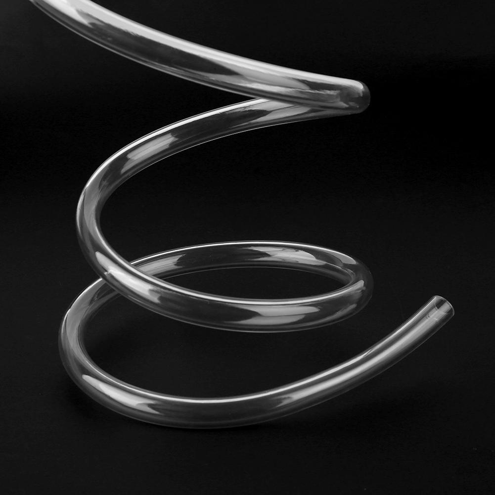 2m/6.56ft 9.5x12.7mm Transparent Clear Soft PVC Pipe Tube for Computer PC Water Cooling System