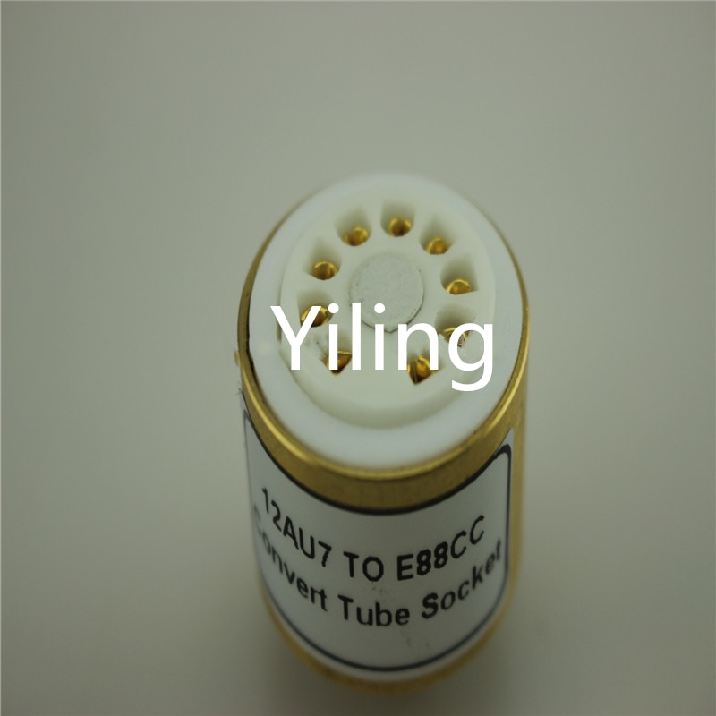 Convert Tube Socket 12AU7 12AX7 (Top) TO ECC88 6922 Tube DIY Adapter Socket