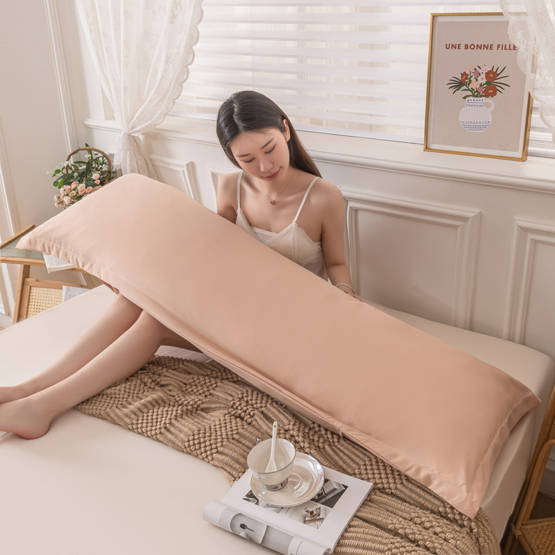One Piece Double Long Pillowcase Home Couple Pillowcase Extended Pillowcase (Excluding Core)