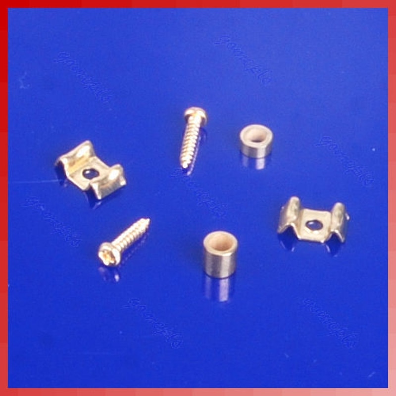 Guitar String Tree Guide Retainer Screws Gold-plated