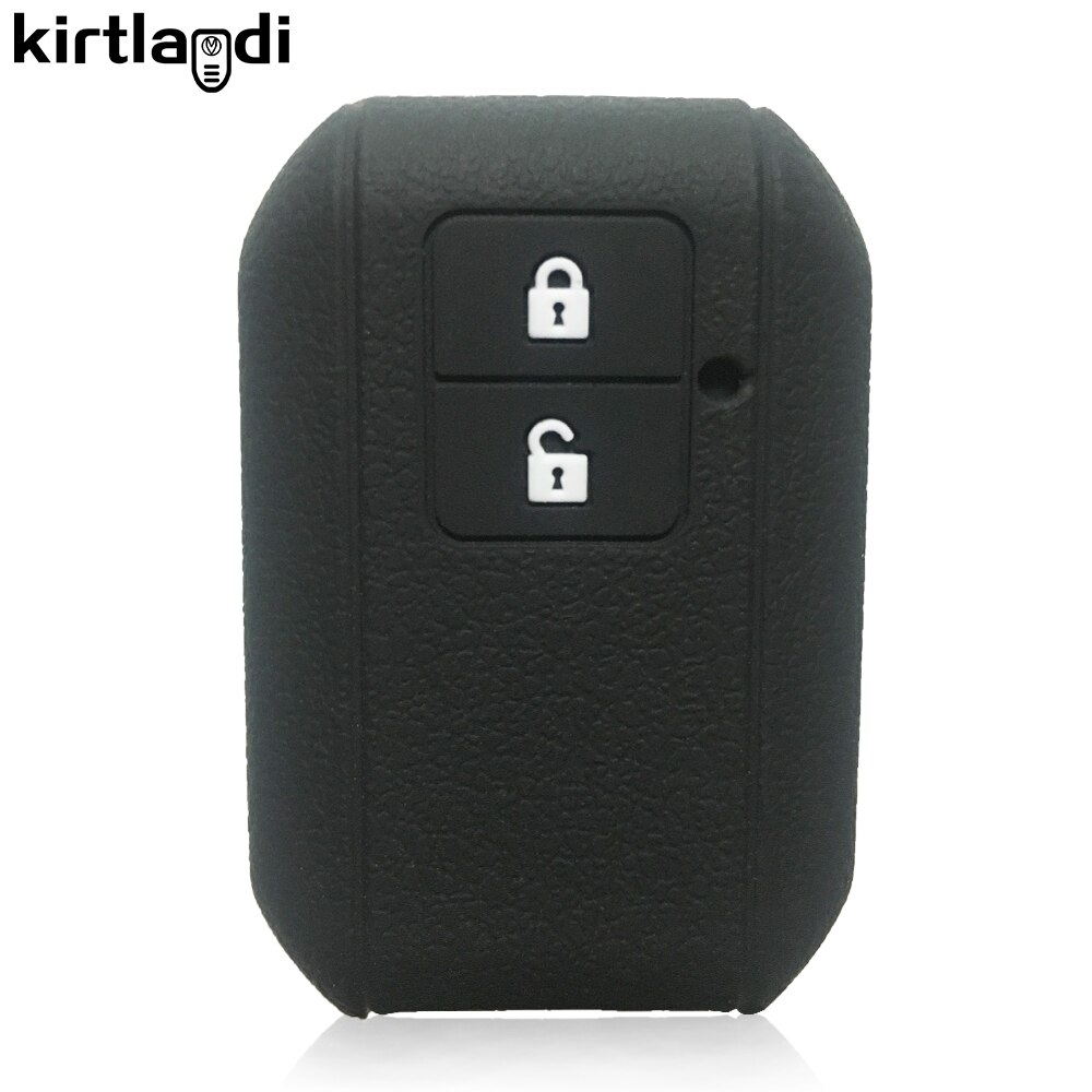 HIBEYO Funda para Llave de Coche Inteligente Compatible con Suzuki Swift V Wagon R Monopoly, Funda para Llave de Suzuki, Silicona, Funda Protectora para Llaves, Color Rosa