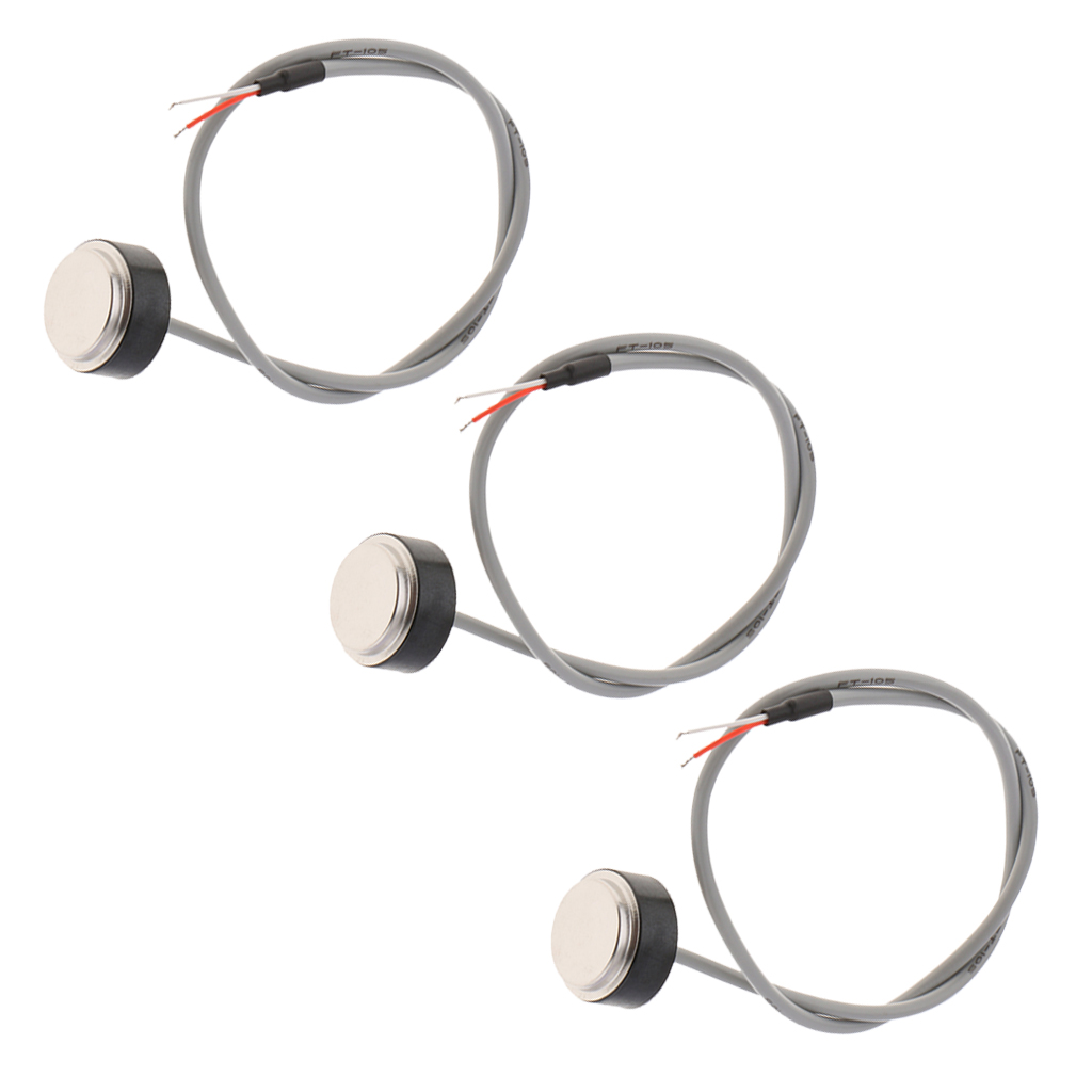 3 PCS KS-20-1MHZ Flow Sensor Hall Effect Liquid Water Piëzo Flow Sensor Sonde met Draad
