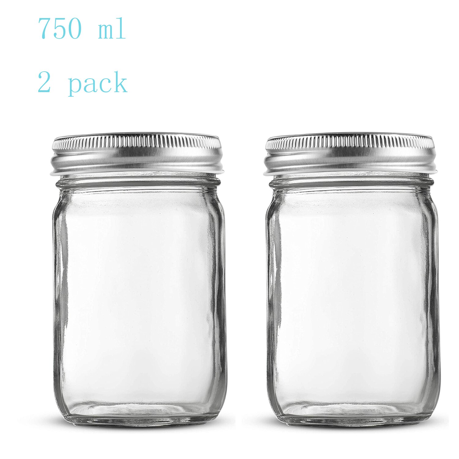 Mason Jars With Regular Lids Ideal for Jam Honey W... - Grandado