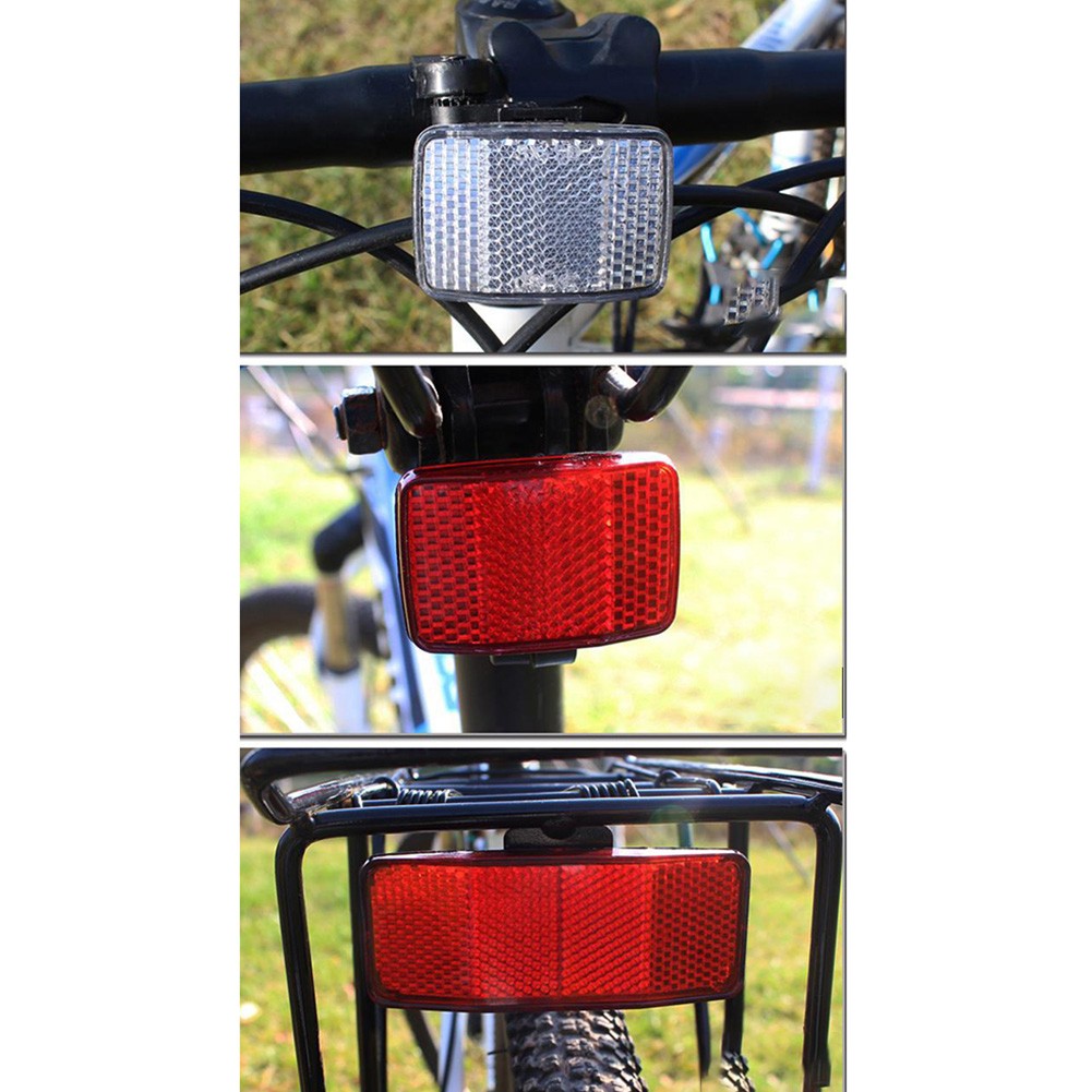 2 Stück Fahrrad Fahrrad Speichen Reflektor Sicherheits licht Rad Felge reflektierende Halterung Nacht reflektoren Blinklichter Fahrrad licht