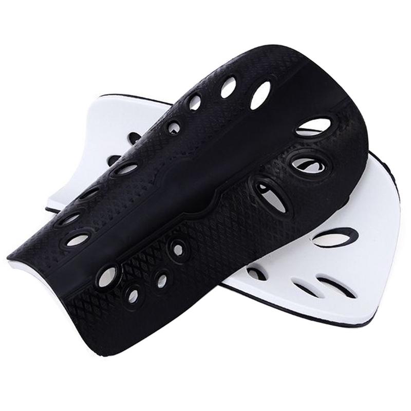 Volwassen Kind Voetbal Sport Leggings Been Platen Kalf Beschermende Gear Voor Sport Been Training Protector Gereedschap: Black