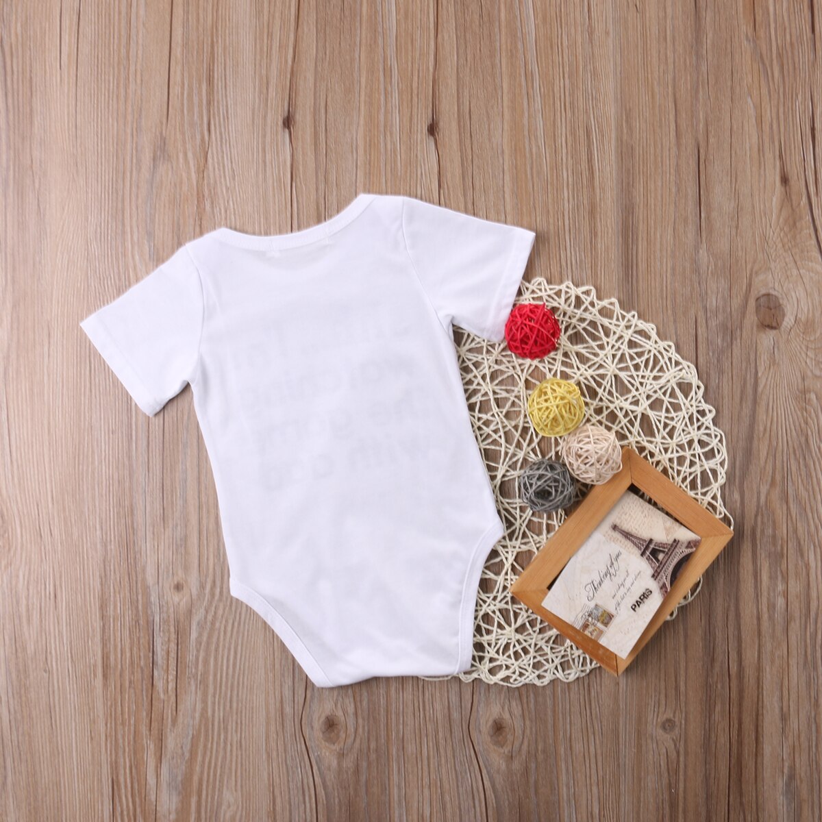 Newborn Toddler Infant Baby Girl Short Sleeve Letter Romper Cotton Jumpsuit Outfit Sunsuit Clothes