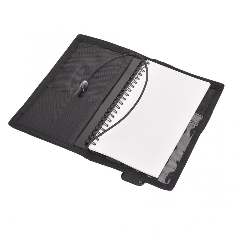 Underwater Notebook PU Coating Nylon Cloth Diving Notebook Underwater Writting Plate Scuba Snorkeling Supplies Diving Notebook