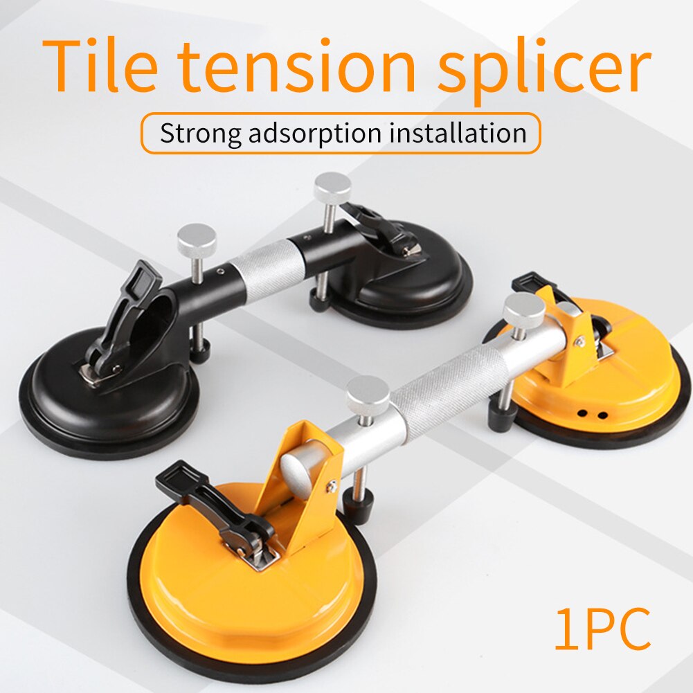 Tegels Spiegel Dubbele Handvat Professionele Zuignap Gebruik Glas Lifter Heavy Duty Draagbare Handgereedschap Thuis Puller Grijper