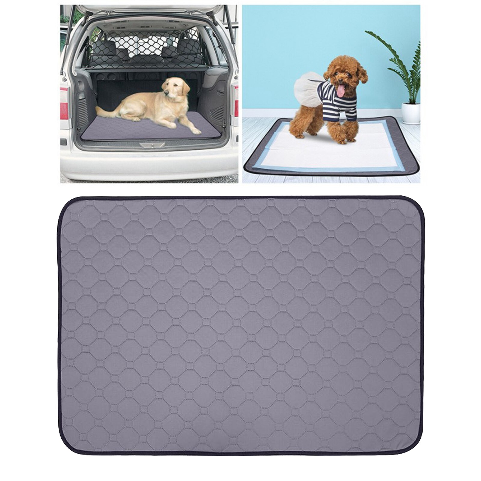 Coussin de pipi lavable de chat de chien de compagnie tampons de formation réutilisables d'urine de pot, couches