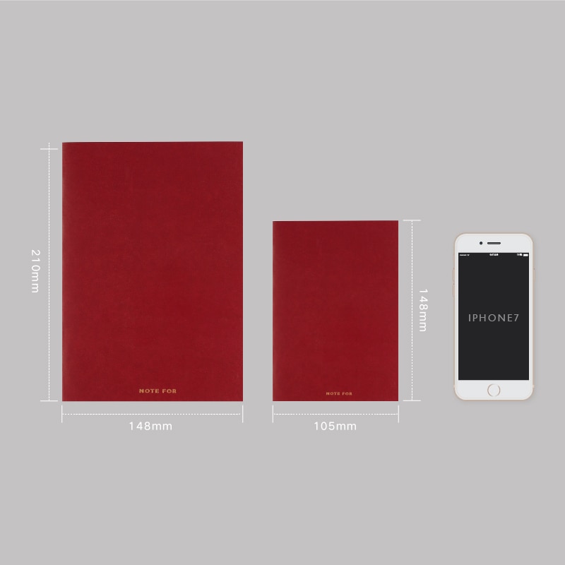 Standard Dot Grid Paper for Bullets Journal 100gsm 80 Sheets Thicken Paper Retro Diary Notebook