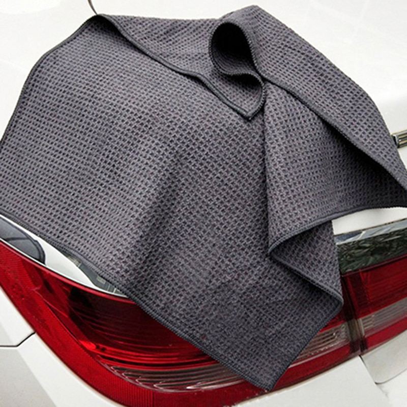 Miękki ręcznik robić wafli pielęgnacja samochodu mikrofibra polerowanie woskiem detalowanie ręcznik czyszczenie samochodu myć się bezśladowy materiał robić czyszczenia kuchni 40x40cm