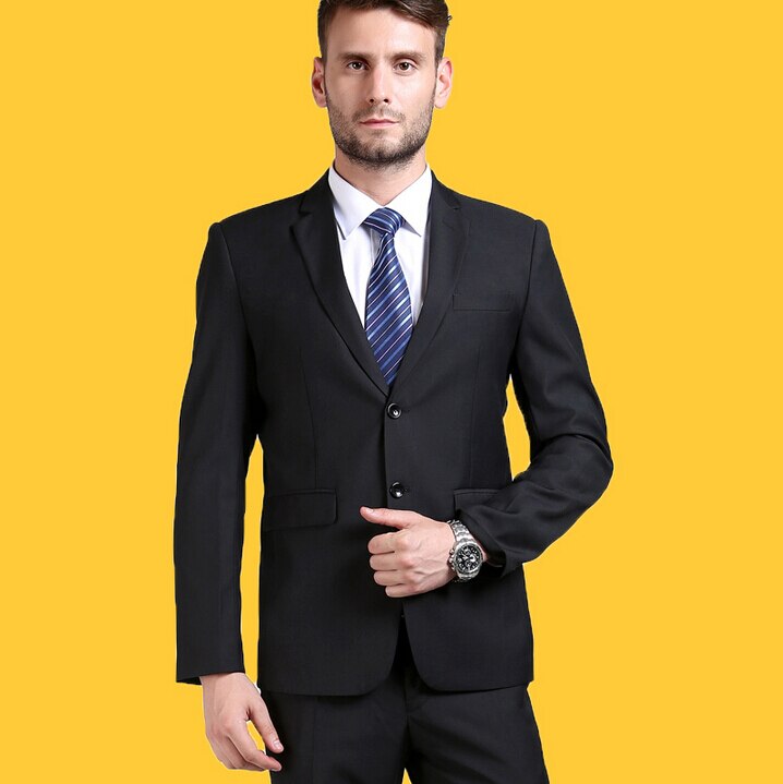 Traje de primavera para hombre con pantalones trajes de negocios ropa de oficina para hombre