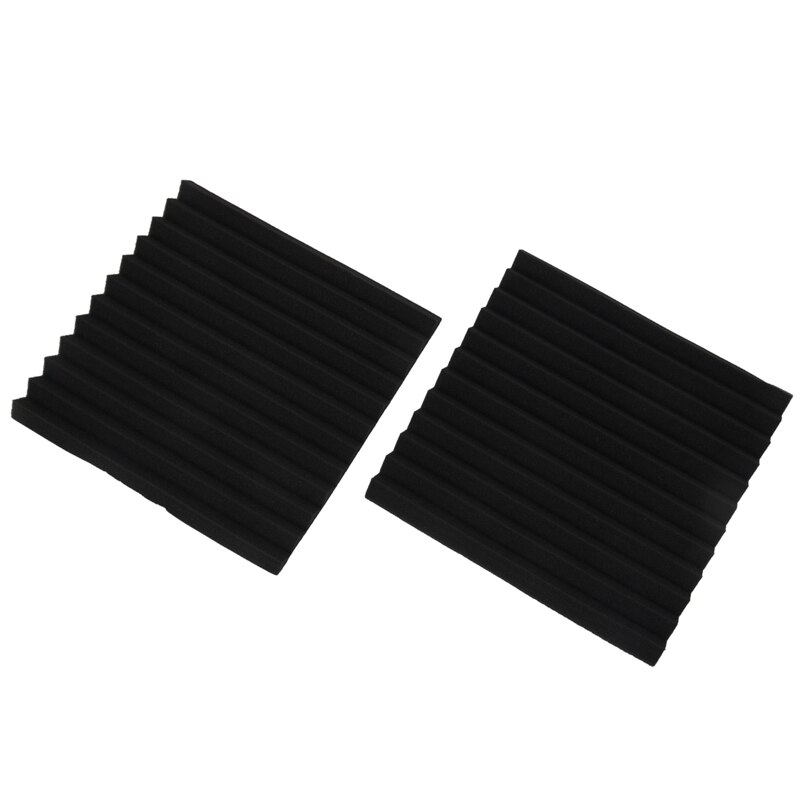 24 Pck Acoustic Panels Soundproofing Foam Acoustic Tiles Studio Foam Sound Wedges 1 Inch X12 Inch X12 Inch