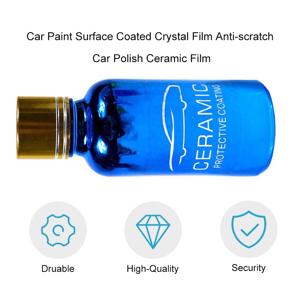 1 pc bilmaling overfladebelagt krystalfilm anti-ridse bilpoleret keramisk bilbelægning pleje holdbarhed korrosion