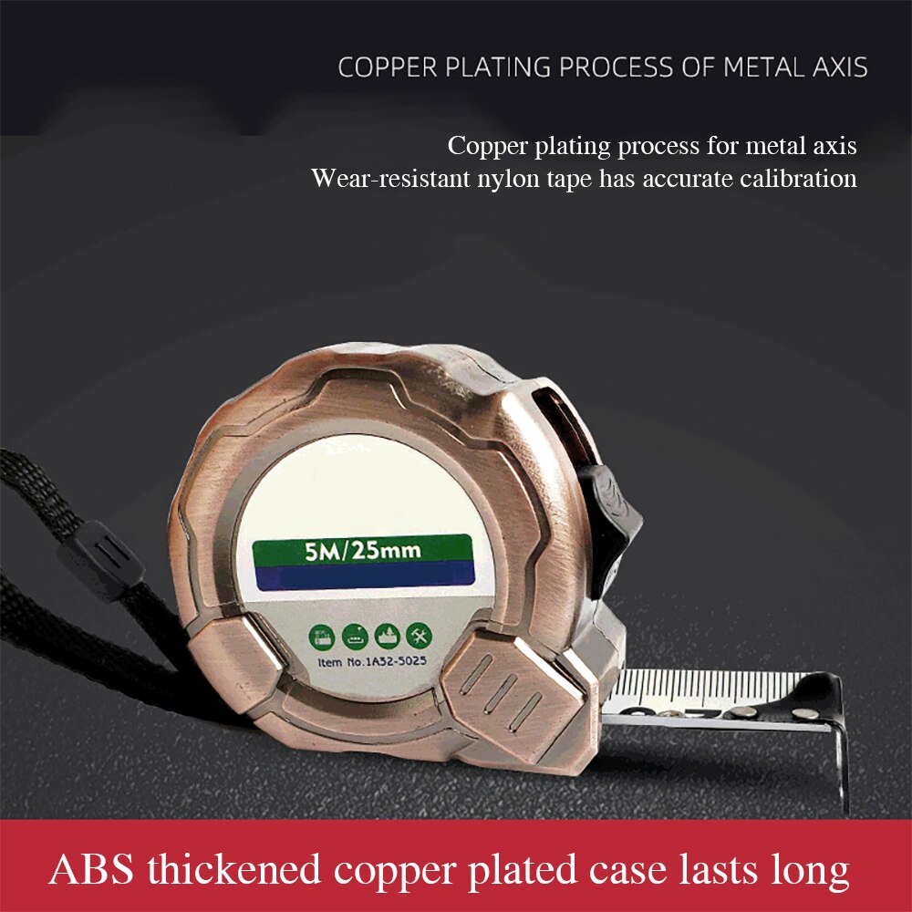 Portable Tape Measure 5 M Steel Tape Measure Nylon Resistance To Fall Waterproof Distance Measuring Tape Measuring Tool Steel