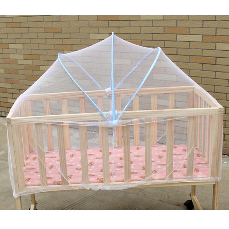 Bebê berço rede mosquiteiro para dormir cama malha para crianças ao ar livre berço dobrável portátil berço do bebê capa