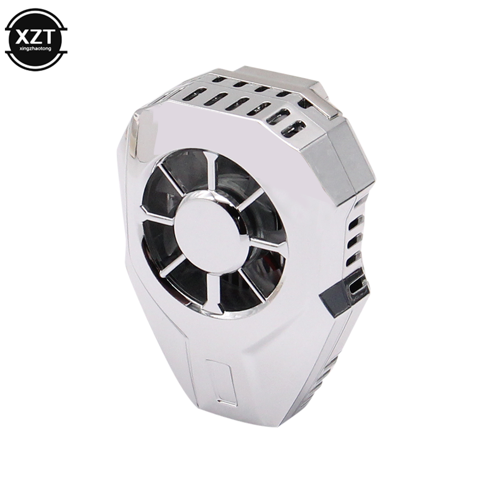 Abs Materiaal Usb Oplaadbare Game Radiator Systeem Koelventilator Game Handvat Beugel Iphone Huawei Samsung Mobiele Telefoon Radiator