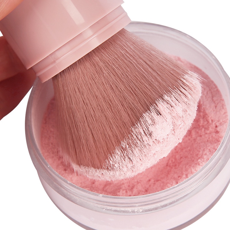 Mini brocha retráctil portátil para maquillaje, 1 Uds., brochas faciales, cosmética de belleza, herramientas de viaje