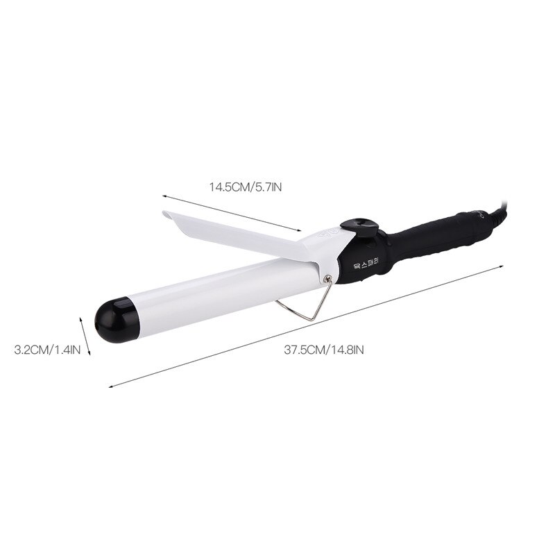 Ckeyin 32mm Fachmann elektrischer keramik-lockenstab mit schnellheizfunktion, lockenwickler, lockenstab-Styling-werkzeug