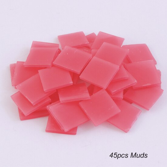 1 Sets DIY Diamond Paste Sticker Nail Tools Rhinestones Picker Holder Pen Kits Dotting Diamonds Point Pen Drilling Mud TR686: 45pcs Mud