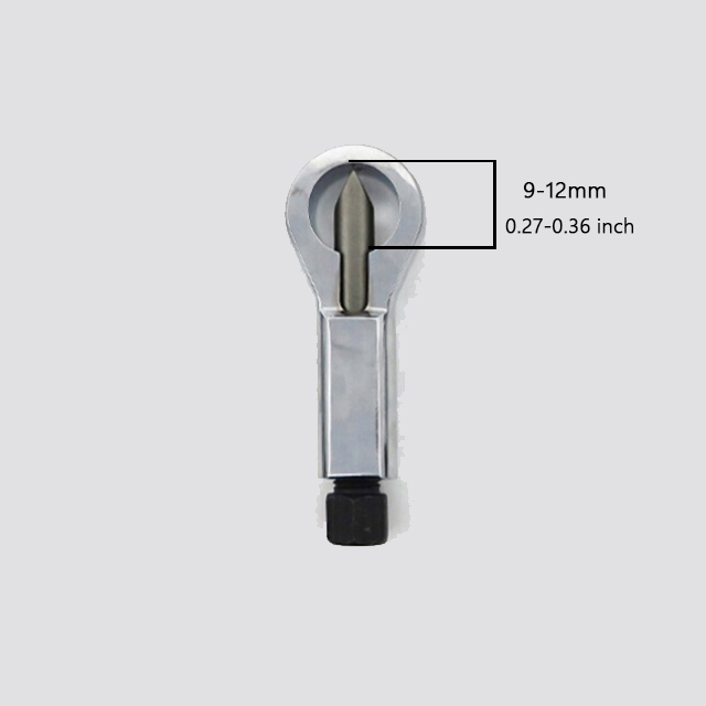 Toolay metalmøtrik splitter krakker manuel tryk rustet korroderet skrue møtrik knækker fjerner udtrækker værktøj 9-12mm/12-16mm: 9-12mm