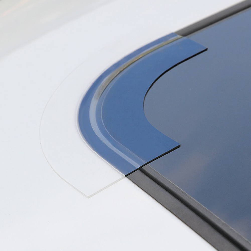 Tira de sellado impermeable Universal para techo solar de coche, transparente, reductor de ruido, resistente a altas temperaturas, Kit de sellado para techo solar