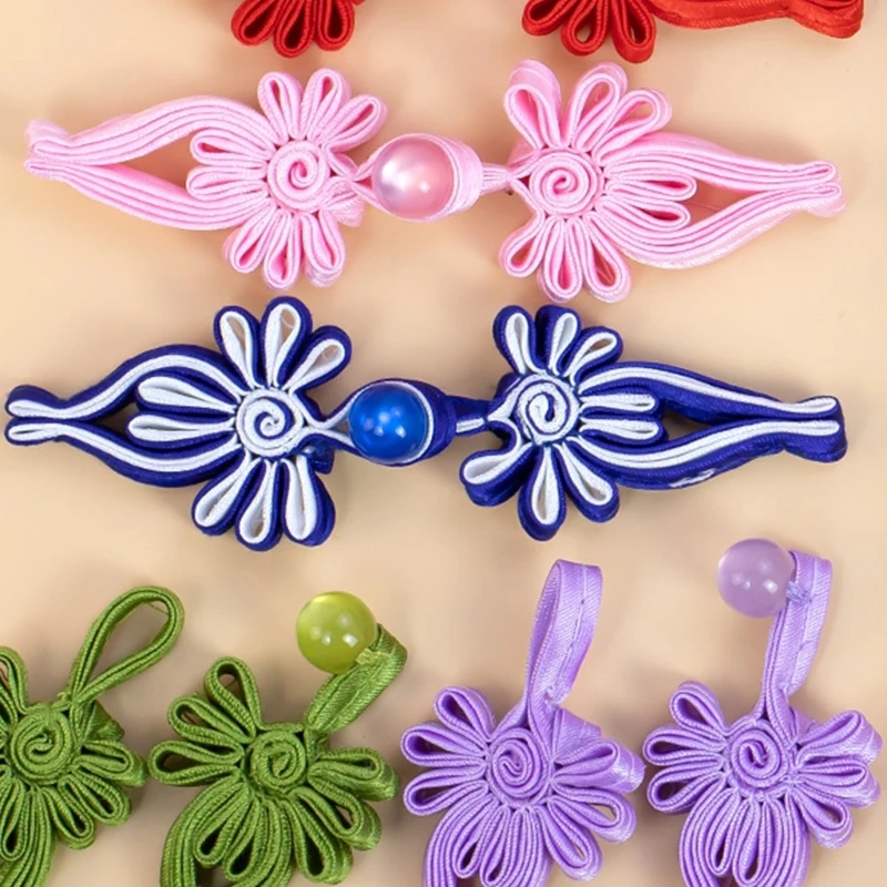 Chinese strikknopen satijn stof sluitingen knop DIY Craft voor Cheongsam Chinees