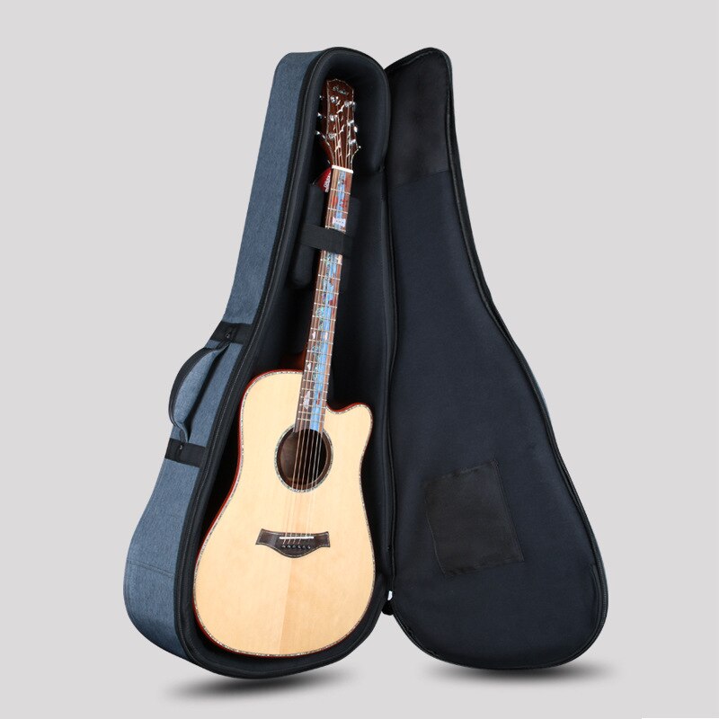 Universal 40/41 inch Guitar Case Acoustic Guitar Thickening Double Straps Padded Guitar Soft Bag Waterproof Backpack for Men