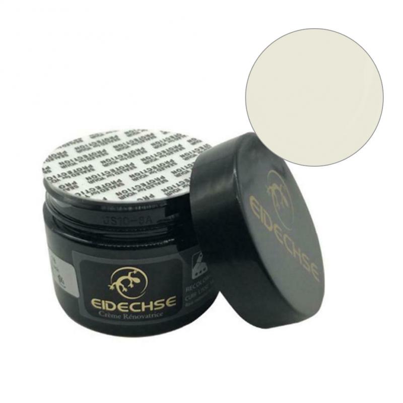 50ml lederen opknapcrème lederen vinyl reparatiesets herstellen autostoelen bank krassen oneffenheden slijtage leder reparatie vulmiddelset: 04 beige wit