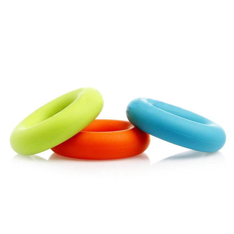 Silicone Grip Ring Grip Finger Force Trainer Hand-muscle Developer Silicone Grip Ring