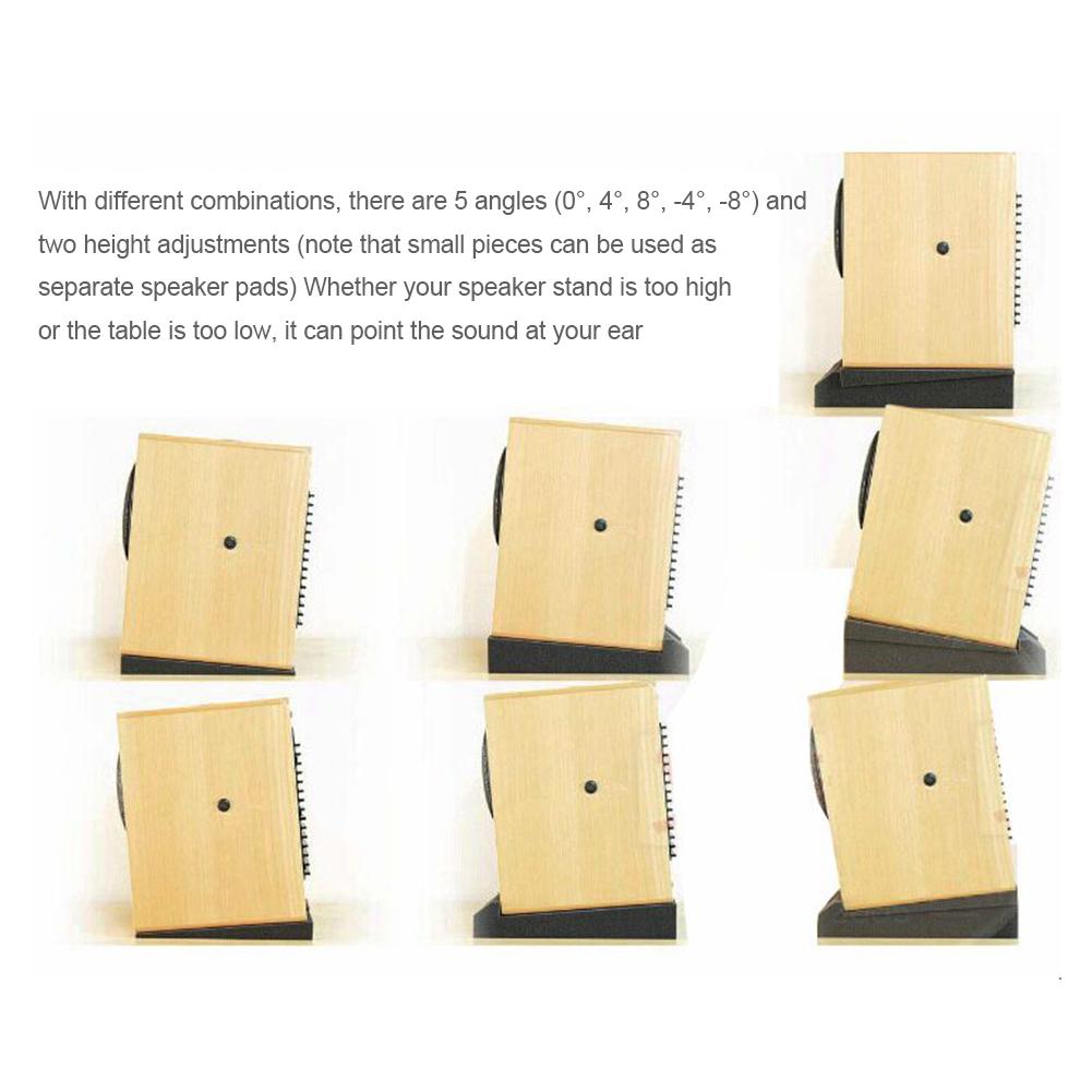 Sponge Sound Absorbing Pad Studio Monitor Isolation Pads High Density Acoustic Foam For Most Most Speaker Stands Sound Reinforce