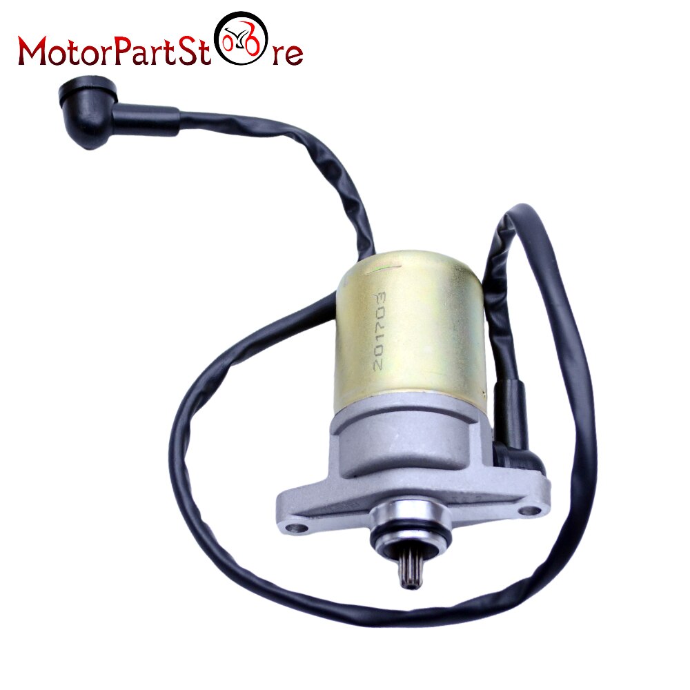 Scooter Moped Starter Starting Motor for GY6 47 49 50cc TaoTao Sunl Roketa Chinese Motorcycle Accessories @10