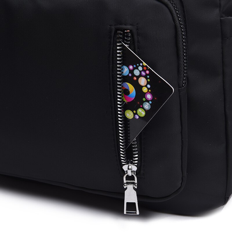 Mochila negra Oxford para mujer, mochila escolar rosa para niña, mochila de viaje de , bolsos