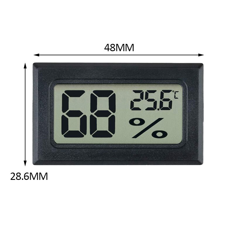 Mini Digital LCD Convenient Temperature Sensor Humidity Meter car Hygrometer Portable Gauge Sensor Fridge Thermometer